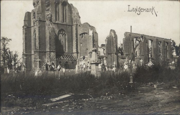 Langemark Zerstoerung