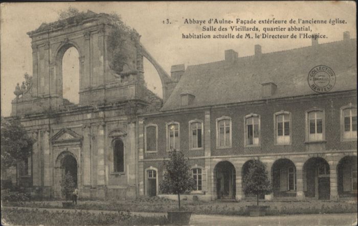 Abbaye d Aulne Eglise Salle Vieillard Quartier Abbatia