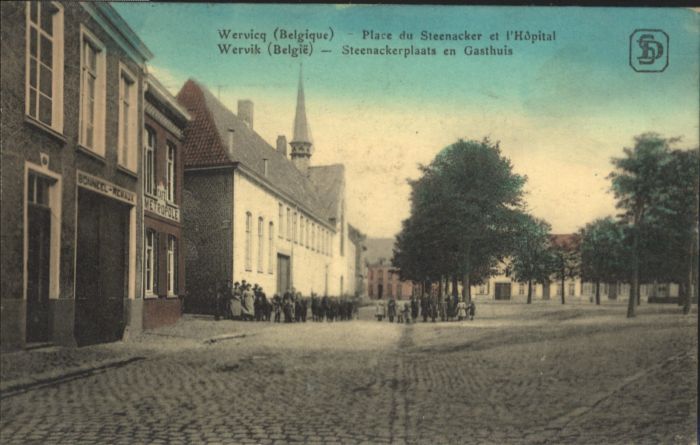 Wervicq Wervik Place Steenacker Hopital Steenac