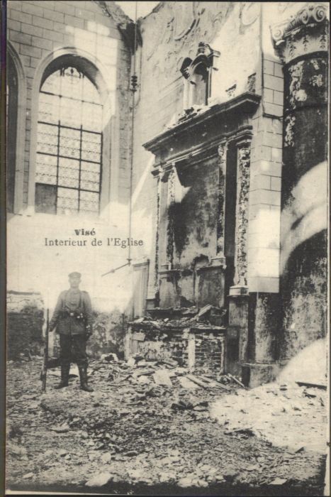Vise Eglise Zerstörung