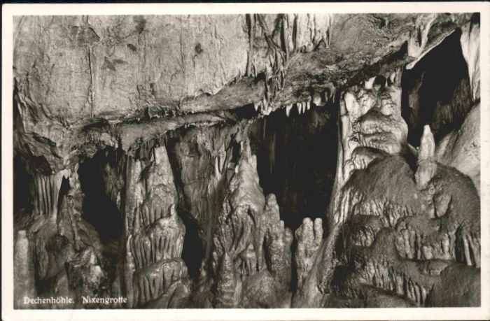 Meerjungfrau Mermaid Dechenhöhle  Nixengrotte