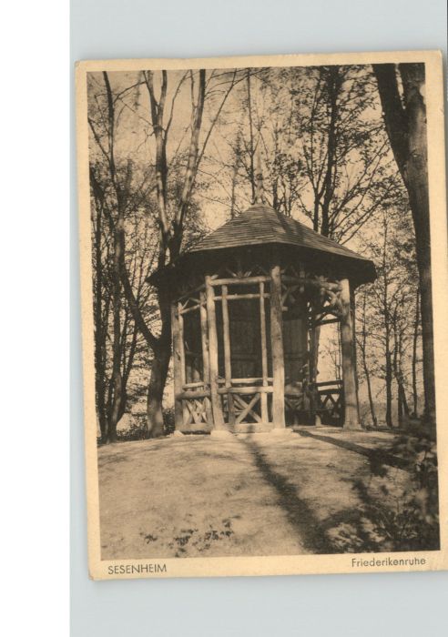 Sesenheim Friederikenruhe