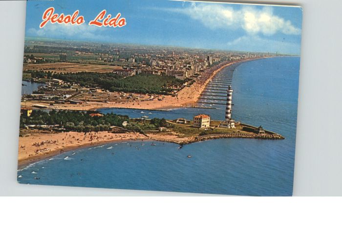 Jesolo Lido Fliegeraufnahme