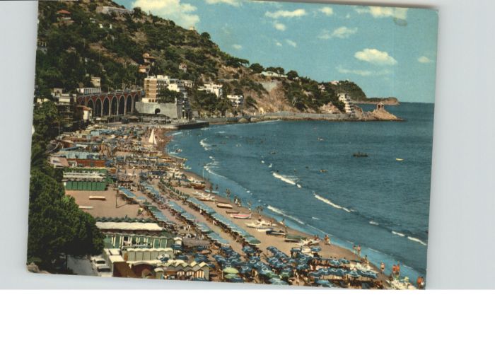 ALAssIO Savona Liguria IT Alassio Riviera  Fiori Spiaggia Strand