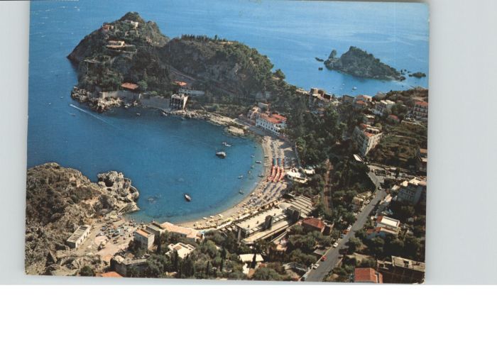 Taormina Sizilien Baia Mazzaro Isola Bella