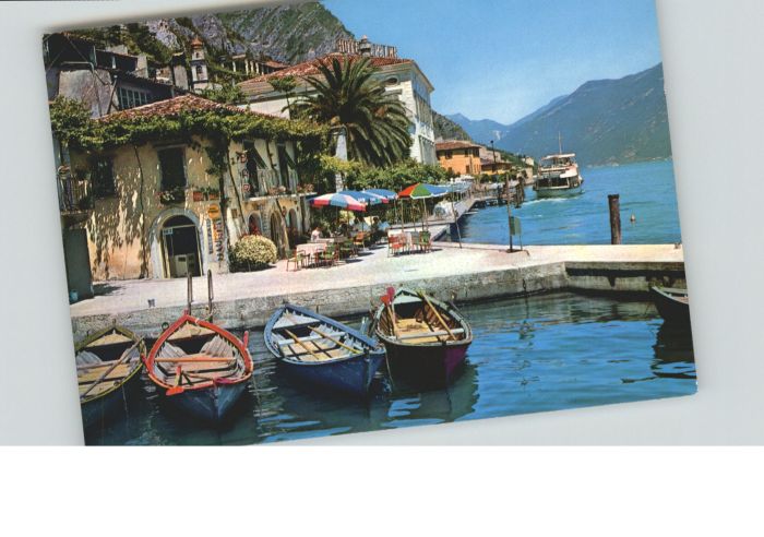 Limone sul Garda Limone Lago Garda Porto Gardasee Hafen