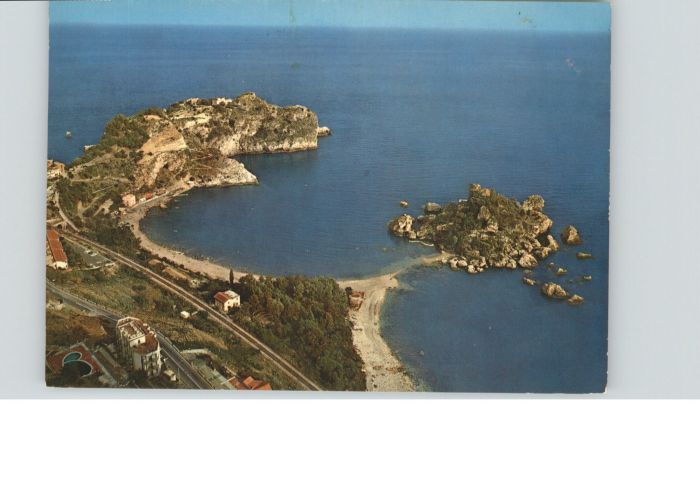 Taormina Sizilien Taormina Capo S. Andrea Isola Bella Kap