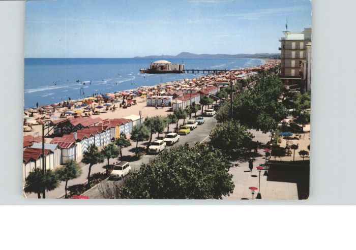 Senigallia Lungomare Rotonda Strand Pavillon