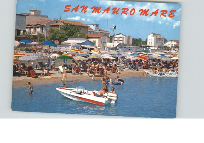 San Mauro Mare Spiaggia Strand