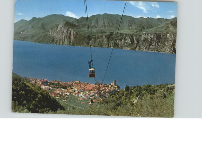 Malcesine Lago di Garda Malcesine Seilbahn Lago Garda Gardasee