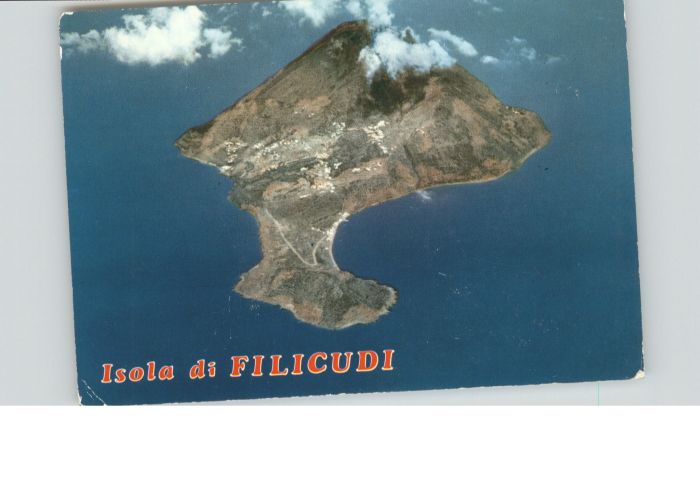 Isola di Filicudi Fliegeraufnahme