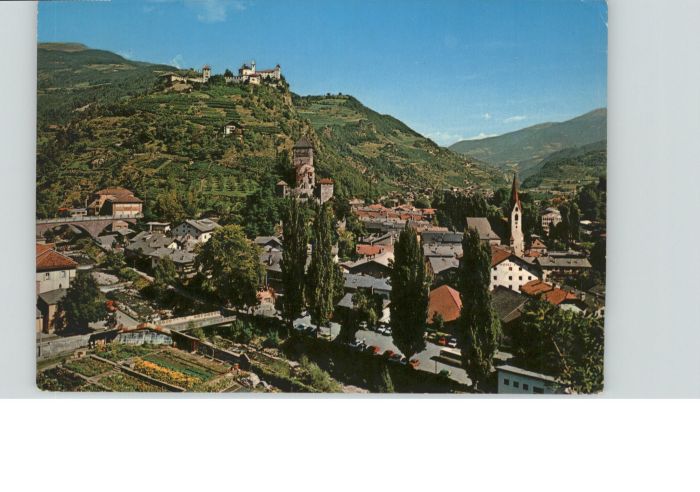 Chiusa Klausen Suedtirol Ortsansicht