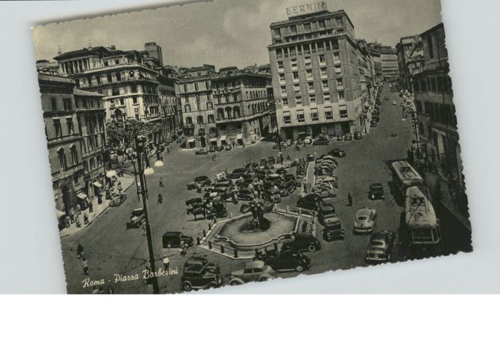 Rom Roma Roma Strassenbahn Piazza Platz Barberini