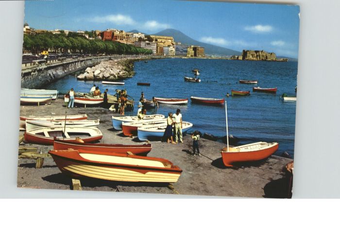 Napoli Neapel Napoli Via Caracciolo Mergellina