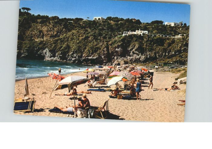 Forio D Ischia Spiaggia San Francesco Paola Strand