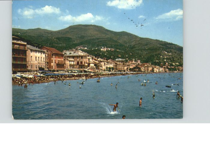 ALAssIO Savona Liguria IT Alassio Riviera Fiori Spiaggia Strand