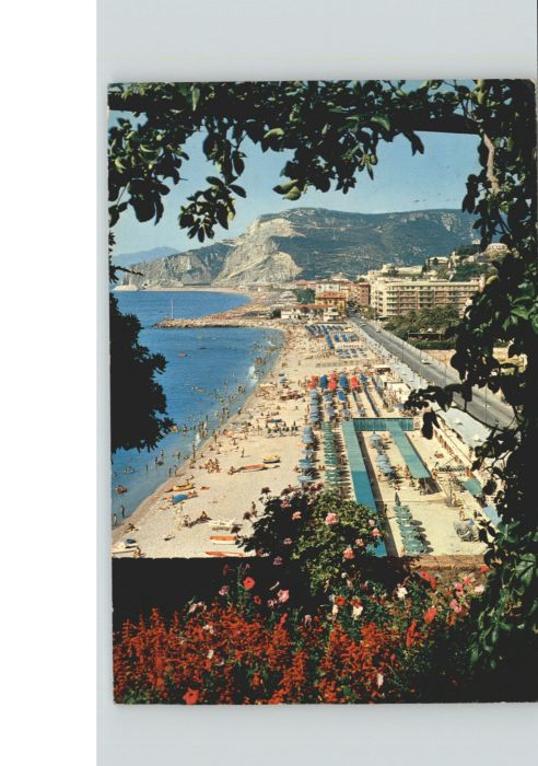 Finale Ligure Spiaggia Strand