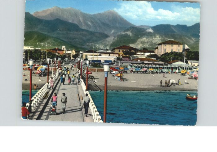Forte dei Marmi Pontile Alpi Apuane Landungsbruecke