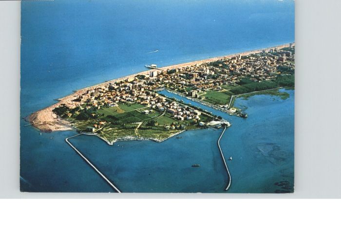 Lignano Sabbiadoro Fliegeraufnahme