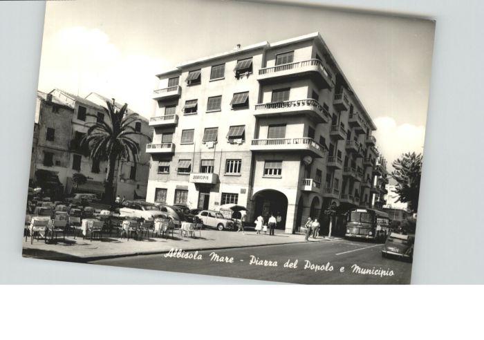 Albisola Mare Piazza Popolo Municipio Volksplatz