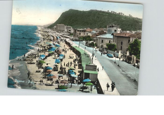 Pesaro Spiaggia Monte Strand