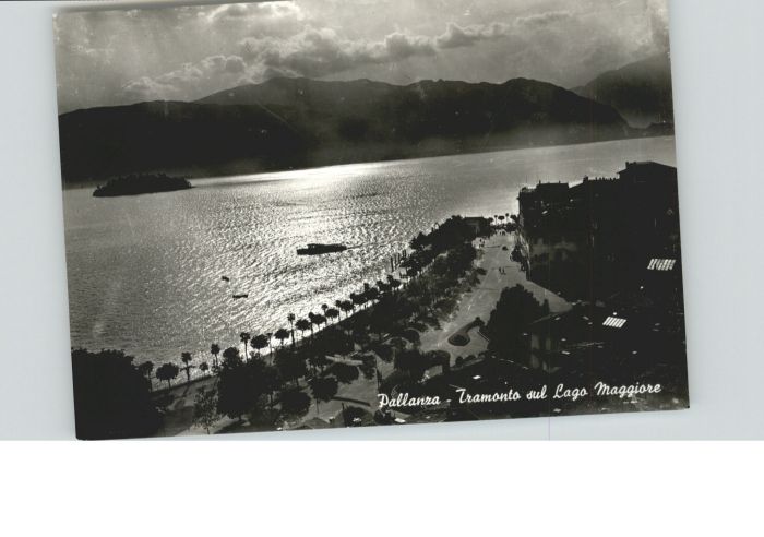 Pallanza Tramonto Lago Maggiore