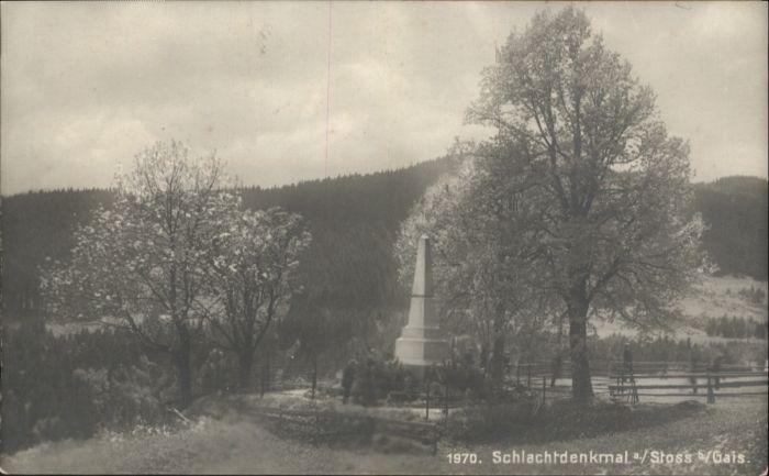 Stoss Altstaetten Schlacht Denkmal