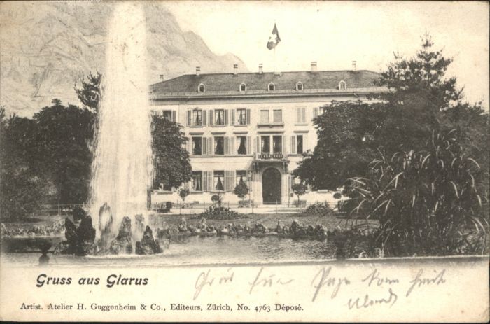 Glarus GL Glarus Springbrunnen