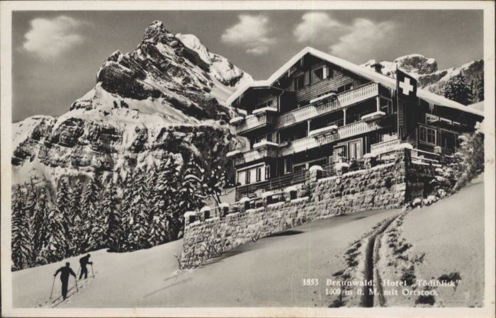 Braunwald GL Braunwald Hotel Toediblick Ski