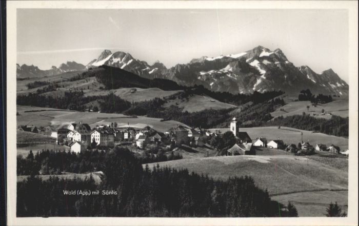 Wald AR Vorderland Saentis