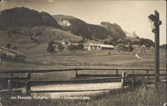 Ebenalp Schaefler Ohrli Weissbad