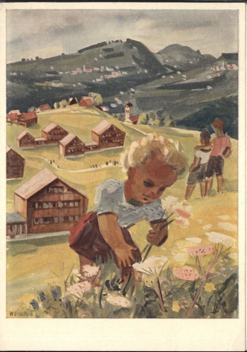 Trogen AR Trogen Kinderdorf Pestalozzi Kuenstler W Weiskoenig x