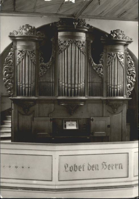 Dittersbach Waldenburg Dittersbach Silbermannorgel