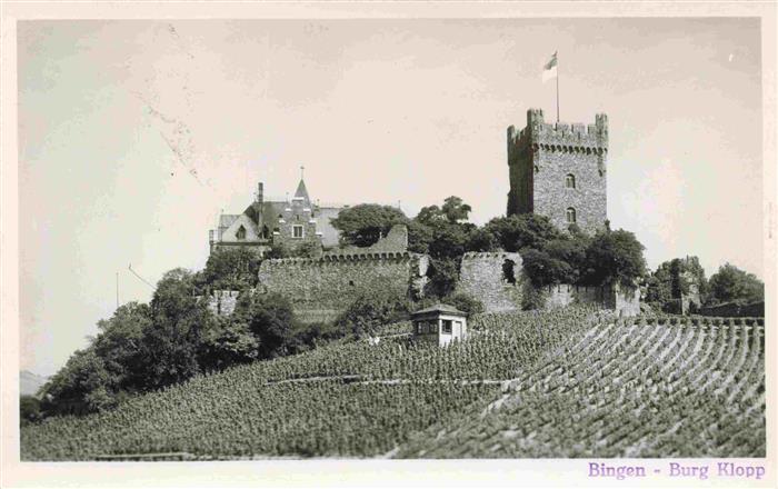 Bingen Rhein Burg Klopp