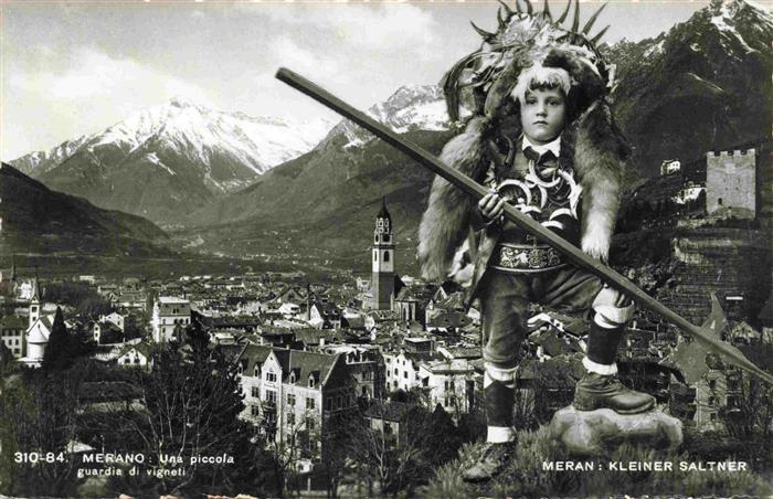 Meran MERANO IT Una piccola guardia di vigneti Kleiner Saltner
