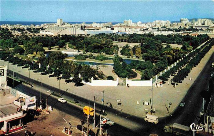 ORAN Algerie Jardin Municipal vue aérienne