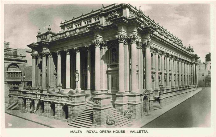 Valletta Malta Royal Opera House