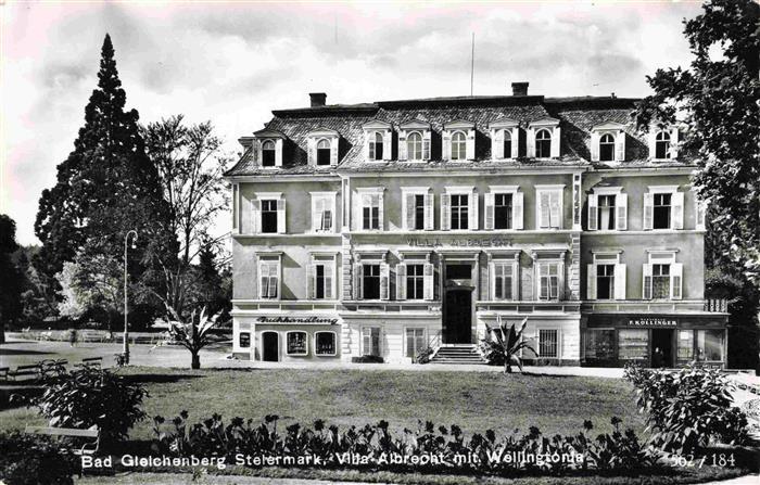 Bad Gleichenberg Steiermark AT Villa Albrecht mit Wellingtonia