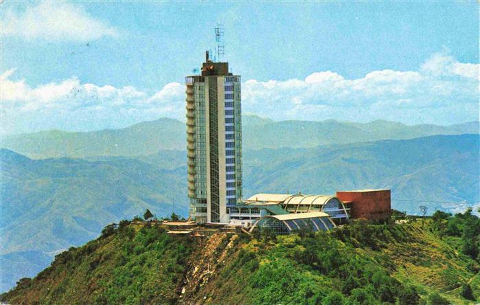 CARACAS Venezuela Vista aerea del Hotel Humboldt