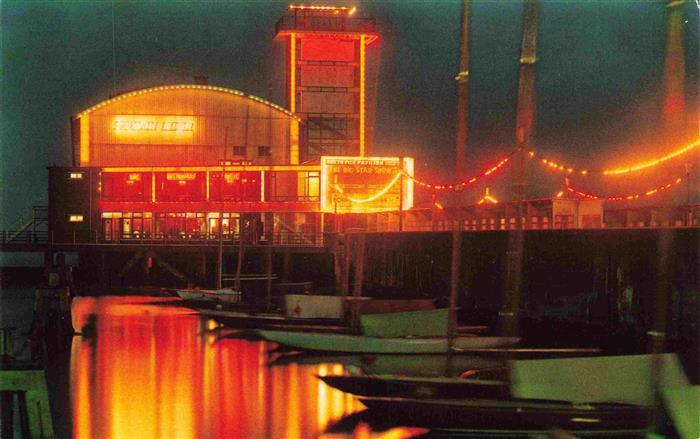 Lowestoft UK The Yacht Basin at Night