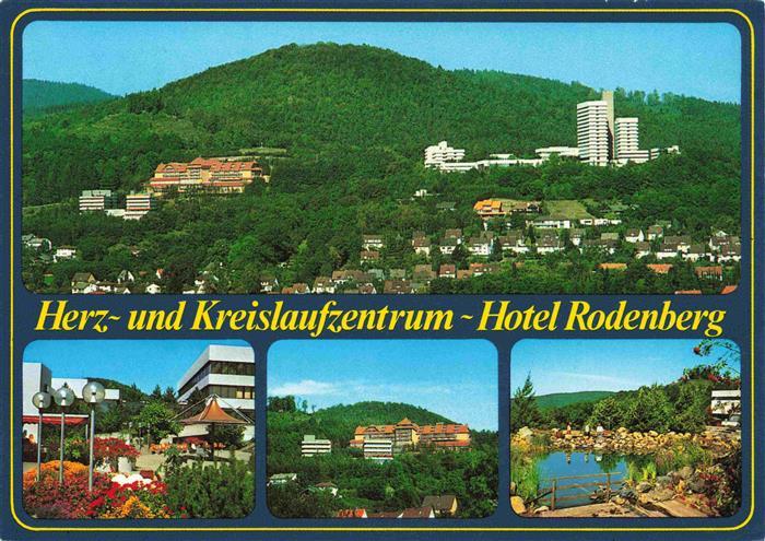 Rotenburg Fulda Herz und Kreislaufzentrum Park Panorama Seepartie