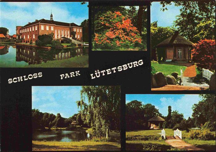 Luetetsburg Niedersachsen Schloss Luetetsburg Parkanlagen
