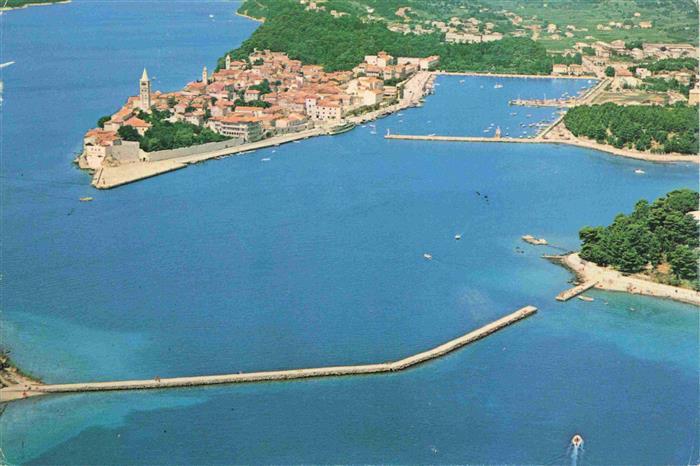 Rab Croatia Fliegeraufnahme
