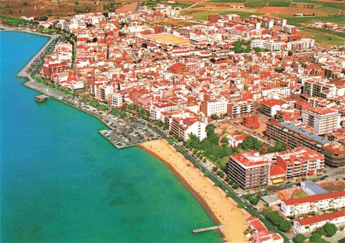 Roses Costa Brava ES Fliegeraufnahme