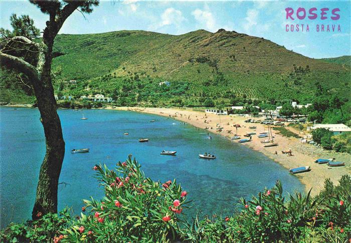 Rosas Costa Brava Cataluna ES La tranquila Cala Montjoy