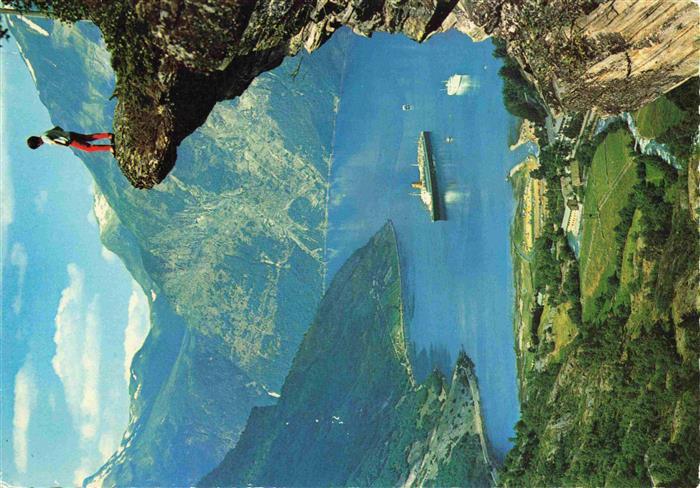 Geirangerfjorden Norge Panorama