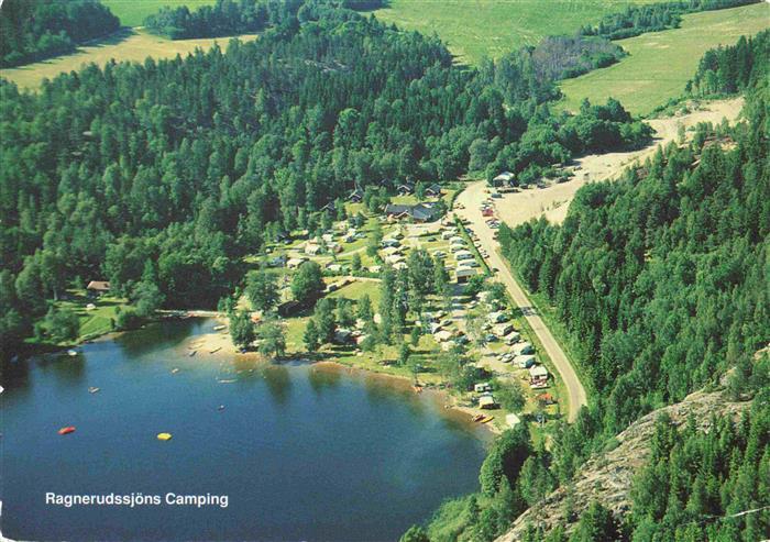 Dalsland Ragnerudssjoens Camping Fliegeraufnahme