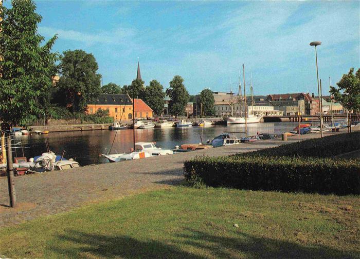 Halmstad Sweden Smabaetshamnen Hafen