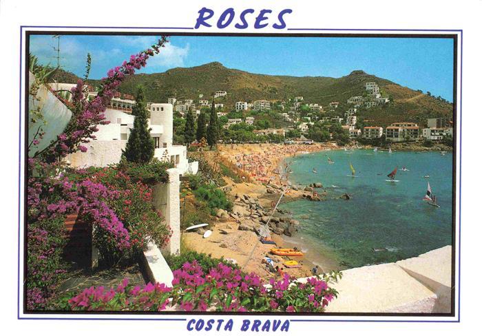 Roses Costa Brava ES Panorama Strand