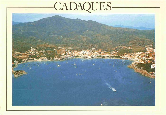Cadaques Costa Brava ES Vista aérea